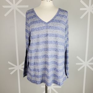 Lane Bryant 18/20 Stripe Shirt